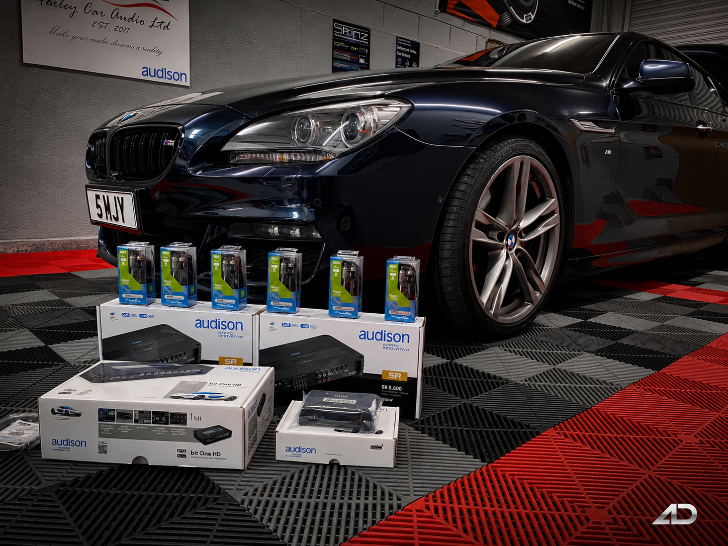 BMW audio and security upgrades